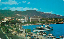 Delcampe - CPM Acapulco Guerrero Mexico Miguel ALeman Boulevard And Malecon - Mexiko
