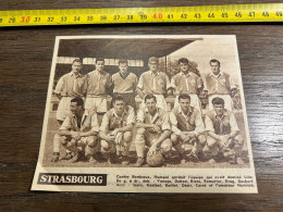 Delcampe - 1953 MDS équipe Football STRASBOURG Humpai Vanags Dahan Kress Remetter Krug Deckert Sesia Kaelbel Baillot Hertrich - Non Classificati