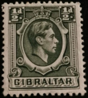 Delcampe - Gibraltar: 1938 -1944 King George VI, ½ P. (Collectable Stamp). - Gibraltar