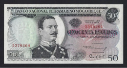 Delcampe - Portugal Mozambique 50 Escudos 1970 P-111 UNC - Mozambique