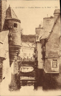 Delcampe - CPA Quimper Vieilles Maisons Sur Le Steir - Quimper