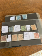 Delcampe - Sweden, Small Collection Classics, Including Mi 2a,(7,10,11,16)b, 14 II Twice, Catalogue Value 215, O - Oblitérés