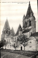 Delcampe - CPA Loches I Et L Pyramides De La Collegiale St Ours XII Siecle - Loches