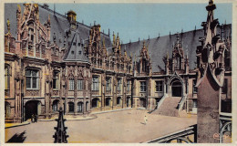 Delcampe - C142 France Rouen Le Palais De Justice La Cour   Vintage Postcard - Rouen