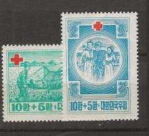 Delcampe - 1953 MNH South South Korea Mi 165-66 Postfris** - Corea Del Sur