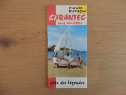 Delcampe - DEPLIANT TOURISTIQUE BRETAGNE CARANTEC NORD-FINISTERE - Dépliants Turistici