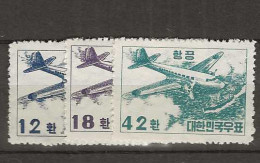 Delcampe - 1953 MNH South South Korea Mi 162-64 Postfris** - Corea Del Sur