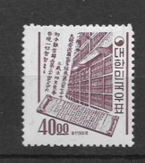 Delcampe - 1963 MNH South Korea Mi 390, Postfris - Corea Del Sur
