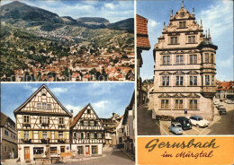 Delcampe - Gernsbach Altes Rathaus Hofstaette Gesamtansicht - Gernsbach