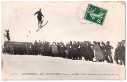 Delcampe - Pau - Eaux-Bonnes - Concours De Skis - Keller Champion Suisse Exécutant Un Saut - édit. C.C. Carrache 1 + Verso - Pau