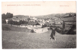 Delcampe - Hasparren - Vue Générale Prise De L'Hôpital - édit. Dubroca 2 + Verso - Hasparren