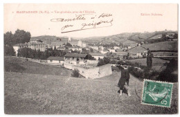 Delcampe - Hasparren - Vue Générale Prise De L'Hôpital - édit. Dubroca 2 + Verso - Hasparren
