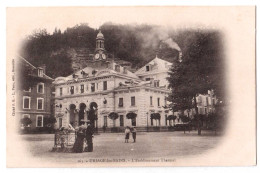 Delcampe - Uriage-les-Bains - L'Etablissement Thermal - édit. L. Pons 163 + Verso - Uriage