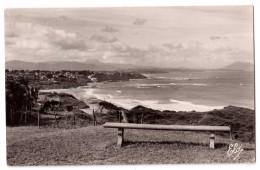 Delcampe - Bidart - La Plage - Au Fond, Les Monts Espagnols - édit. L. Chatagneau 942 + Verso - Bidart