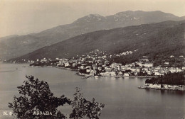 Delcampe - B662 Croatia Opatija Abbazia General View RPPC Postcard - Kroatien