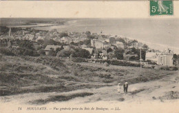 Delcampe - XU 8-(14) HOULGATE - VUE GENERALE PRISE DU BOIS DE BOULOGNE  - 2 SCANS - Houlgate
