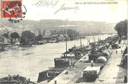 Delcampe - Côte De BLOSSEVILLE BON SECOURS - PENICHE - Bonsecours