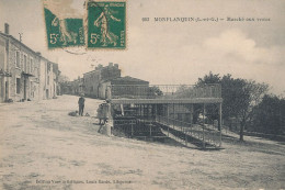 Delcampe - 47 /FP/ MONTFLANQUIN   Marché Aux Veaux  602 - Monflanquin