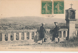 Delcampe - 04 /FP/ FORCALQUIER    La Terrasse De La Citadelle LL 3 - Forcalquier
