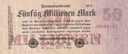 Delcampe - CRBX1263 BILLETE ALEMANIA 50000000 MARCOS 1923 MBC - Autres & Non Classés