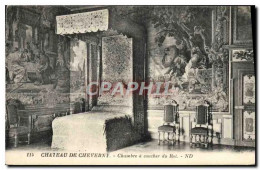 Delcampe - CPA Chateau De Cheverny Chambre A Coucher Du Roi - Cheverny