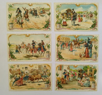 Delcampe - Ai692 Figurine Liebig Serie Di 6 Figurine  Scene Di Spagna Spain Espana - Liebig