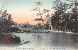 Delcampe - L275 Japan Nakamura Park At Nagoya Lake Trees Vintage Postcard - Nagoya