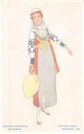 Delcampe - A833 Traditional Greek Costumes Macedoine Macedonia Culture Ethnic Postcard - Sonstige & Ohne Zuordnung