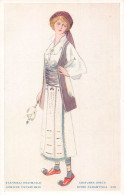 Delcampe - A833 Traditional Greek Costumes Epire Paramythia Epirus Folk Postcard - Sonstige & Ohne Zuordnung