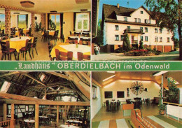 Delcampe - Oberdielbach Waldbrunn Odenwald BW Landhaus Oberdielbach Gastraeume - Sonstige & Ohne Zuordnung