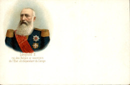 Delcampe - BELGIQUE - Léopold II, Roi Des Belges Et Souverain De L'Etat Indépendant Du Congo - A 10052 - Königshäuser