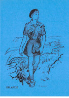 Delcampe - SCOUTISME-SAN36115- 1ère Réunion Des Scouts Collectionneurs -Bullet - Suisse - Pierre Joubert -Irlande -CPSM15x10 Cm - Pfadfinder-Bewegung