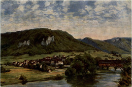 Delcampe - Beuron - Künstlerkarte Hummel - Sigmaringen