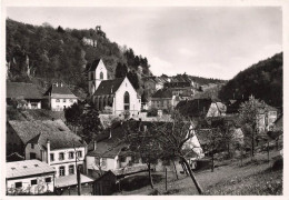 Delcampe - HAUT RHIN FERRETTE Vue Générale L'église - Ferrette