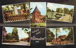 Delcampe - Altendorf Bentheim Ehrenmal Kirche Schwimmbad Dorfstrasse Ortspartie - Nordhorn