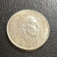 Delcampe - Spain 100 Pesetas 1966 Prata - Francisco Franco - 100 Pesetas