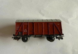 Delcampe - Märklin H0 4410 Wagon Couvert DB Gmh 39 Portes Coulissantes - Goods Waggons (wagons)