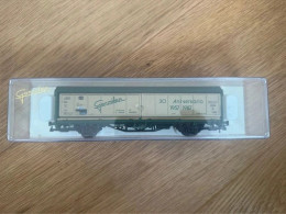 Delcampe - Electrotren H0 Vagón Hbis 30 Aniversario Modelismo González 1957-1987 - Goods Waggons (wagons)