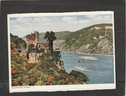 Delcampe - 150418         Germania,   Burg  Rheinstein  Am  Rhein,   NV - Bingen