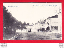 Delcampe - F-54-Toul-29P205  Cours D'Alsace Lorraine, Au Fond, L'hôpital St Charles, Cpa BE - Toul