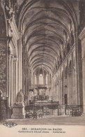 Delcampe - France Besançon Cathédrale Saint Jean Intérieur Unposted #SCR812 - Besancon