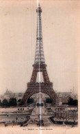 Delcampe - PARIS (75) - Tour Eiffel, Vue Prise Depuis Le Trocadéro Vers Le Champ-de-Mars - CPA - Non Circulée - Eiffelturm