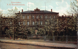 Delcampe - A166 Germany 1909 Kaiserslautern KB Bezirkskommando Garison Vintage Postcard - Kaiserslautern