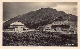 Delcampe - A148 Poland Karkonosze Mountains Riesengebirge Schneekoppe Vintage Postcard - Polen