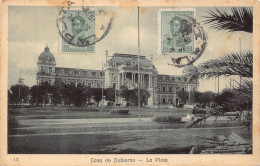 Delcampe - L127 Argentina 1921 Casa De Gobierno La Plata Building Vintage Postcard - Argentinien