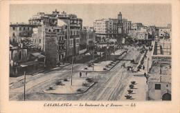 Delcampe - CASABLANCA LE BOULEVARD DU 4E ZOUAVE - Casablanca