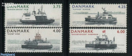 Delcampe - Denmark 2001 Ferryboats 4v, Mint NH, Transport - Ships And Boats - Neufs