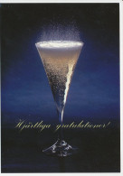 Delcampe - Postal Stationery Sweden Champagne - Vins & Alcools
