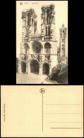 Delcampe - CPA Laon Außenansicht Der Kathedrale 1915 - Laon