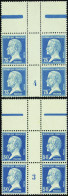 Delcampe - France Millésimes N°176 Et 177  50c Pasteur Et 75c Pasteur 2 Blocs De 4 Millésime   Qualité:** - Millésimes
